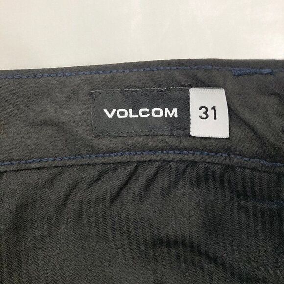 Volcom Men's Vmonty stretch shorts Navy NWT size 31 - Picture 8 of 8